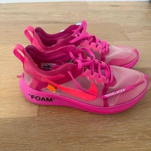 Virgil Abloh Off-White x Zoom Fly SP in "Tulip Pink" Size equivalent to W 7.5